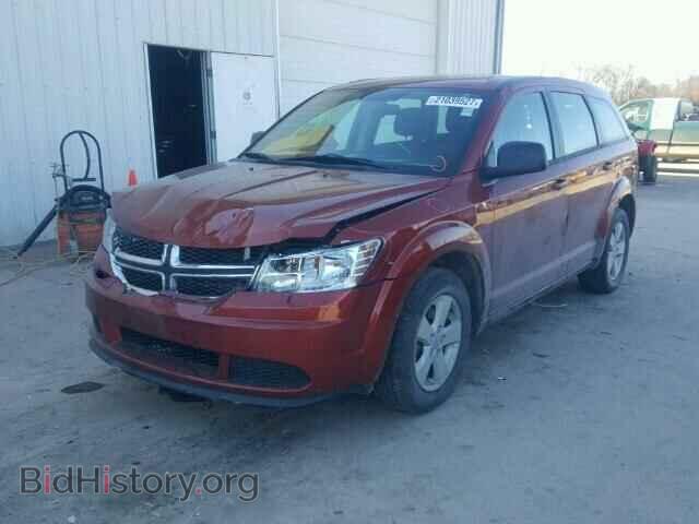 2013 DODGE JOURNEY - VIN: 3C4PDCAB1DT538431 - Фото 2