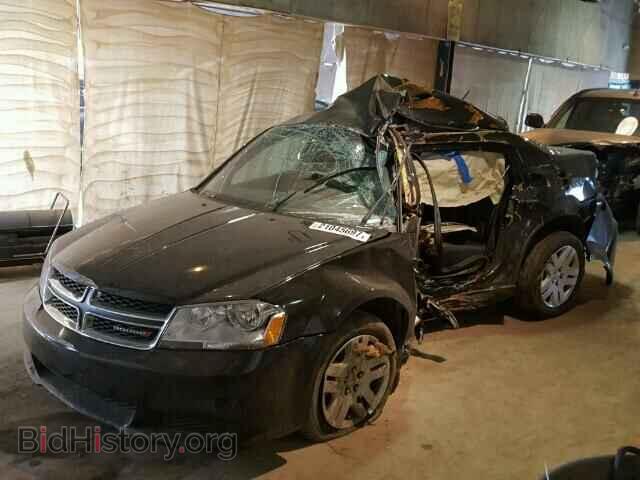 2014 DODGE AVENGER - VIN: 1C3CDZAB1EN202477 - Фото 2