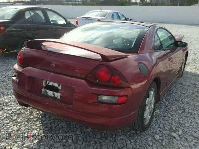 2001 MITSUBISHI ECLIPSE - VIN: 4A3AC84H11E218606 - Photo 4