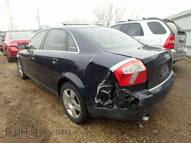 2002 AUDI A4 - VIN: WAULT68E92A170200 - Фото 3