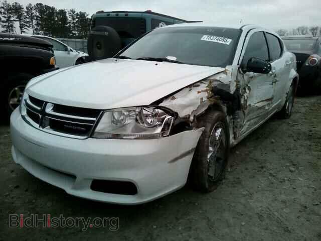 2011 DODGE AVENGER - VIN: 1B3BD1FB6BN609600 - Фото 2