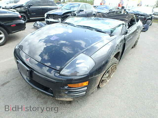 2001 MITSUBISHI ECLIPSE - VIN: 4A3AE35G11E007506 - Photo 2
