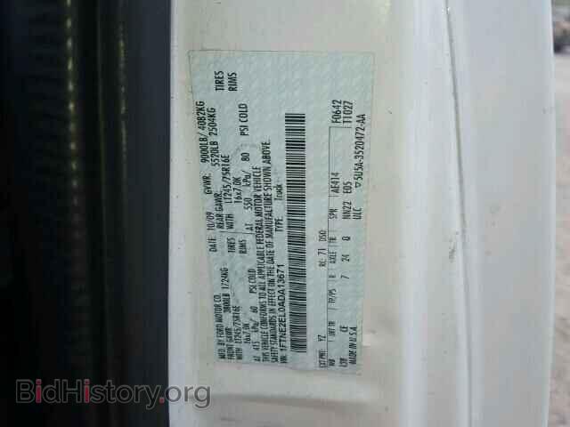 2010 FORD ECONOLINE - VIN: 1FTNE2EL0ADA13671 - Photo 10