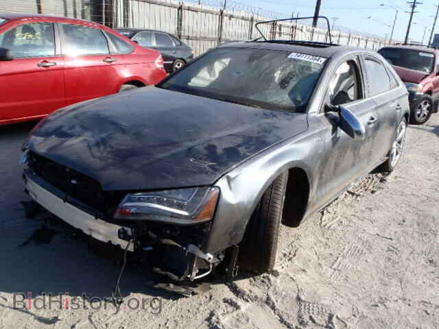 2013 AUDI S8 - VIN: WAUD2AFD3DN008269 - Фото 2