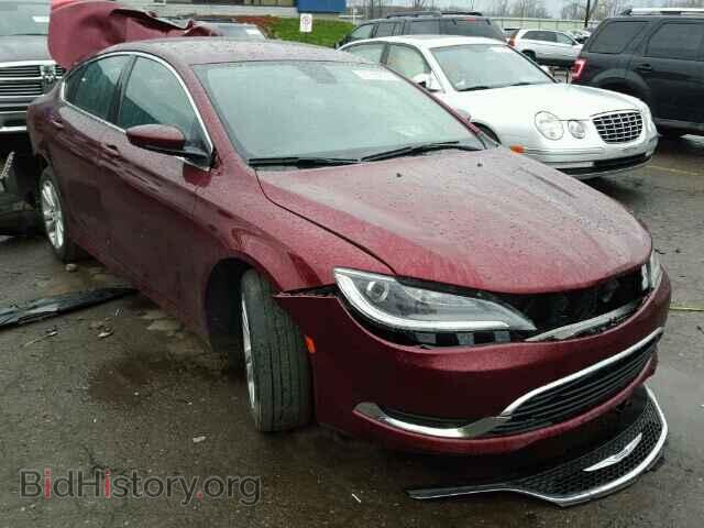 Photo 1C3CCCABXFN521412 - CHRYSLER 200 2015