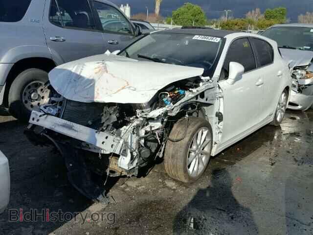 2013 LEXUS CT 200 - VIN: JTHKD5BHXD2167083 - Фото 2