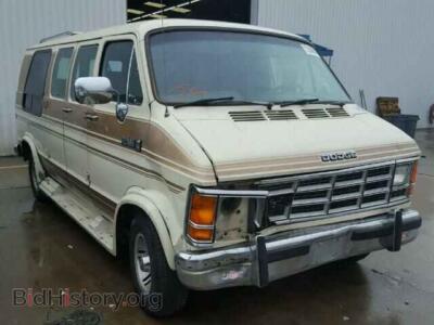 1990 Dodge RAM VAN RAM Van B2, tan — VIN 2B6HB21Y7LK726815, Copart