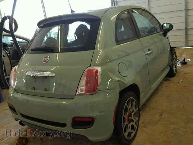 2012 FIAT 500 - VIN: 3C3CFFBR8CT213901 - Фото 4