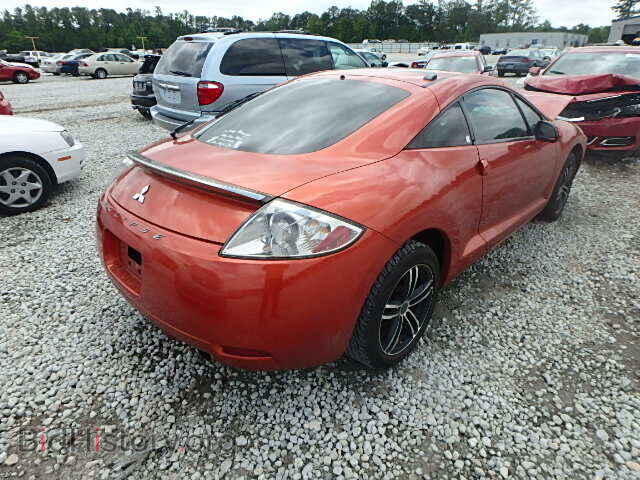 2008 MITSUBISHI ECLIPSE - VIN: 4A3AK24F78E028706 - Фото 4