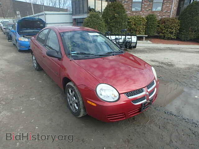 Фотография 1B3ES56C65D125603 - DODGE NEON 2005