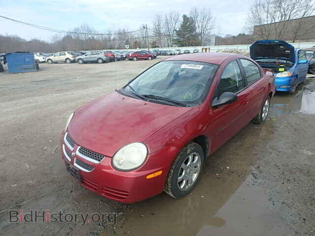 2005 DODGE NEON - VIN: 1B3ES56C65D125603 - Фото 2