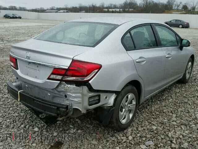 2014 HONDA CIVIC - VIN: 19XFB2F56EE038933 - Фото 4
