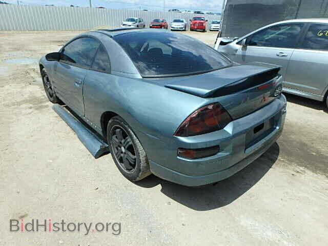 2000 MITSUBISHI ECLIPSE - VIN: 4A3AC84L0YE092902 - Фото 3