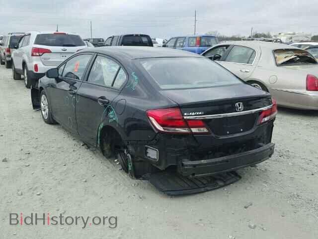 2014 HONDA CIVIC - VIN: 19XFB2F51EE059334 - Фото 3