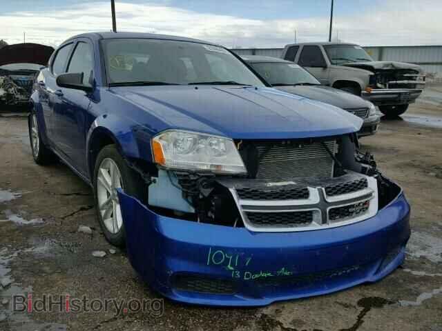Photo 1C3CDZAG7DN544395 - DODGE AVENGER 2013