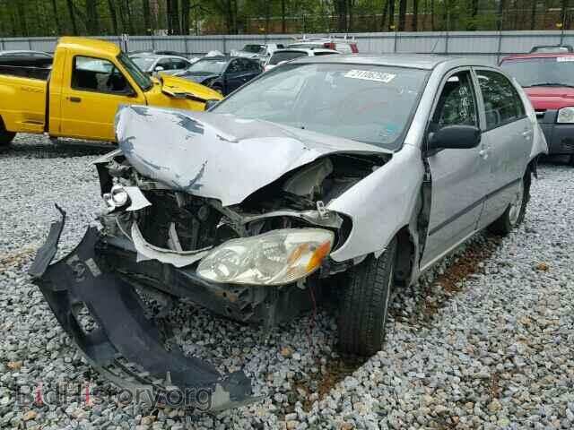 2003 TOYOTA COROLLA - VIN: 2T1BR32E83C062183 - Фото 2