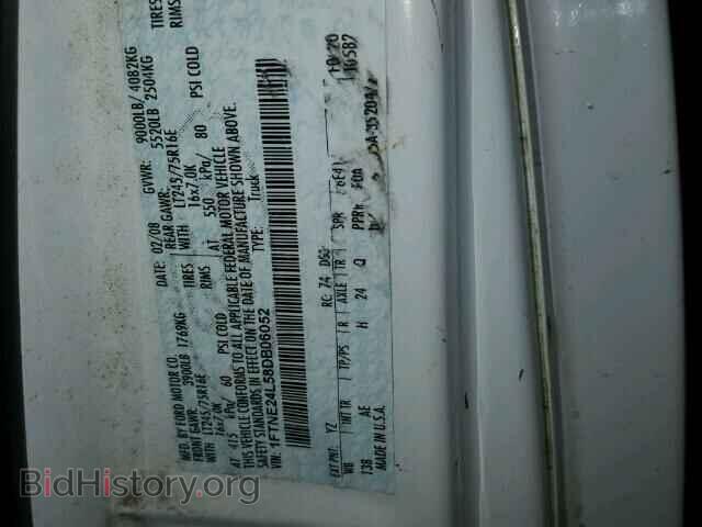 2008 FORD ECONOLINE - VIN: 1FTNE24L58DB06052 - Фото 10