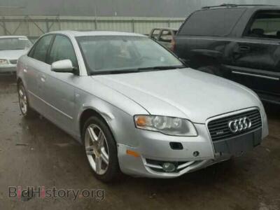 2007 Audi A4 A4 2.0T QU, silver — VIN WAUDF78E97A091599, Copart