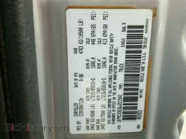 1998 DODGE RAM 3500 - VIN: NM939320866 - Photo 10