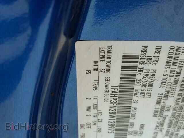 2011 FORD FOCUS - VIN: 1FAHP3FN2BW128975 - Фото 10