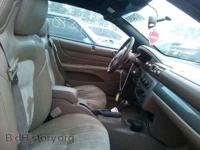 2004 CHRYSLER SEBRING - VIN: 1C3EL55R34N330715 - Фото 5