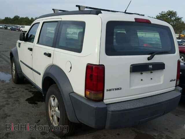 2007 DODGE NITRO - VIN: 1D8GU28K37W529102 - Фото 3