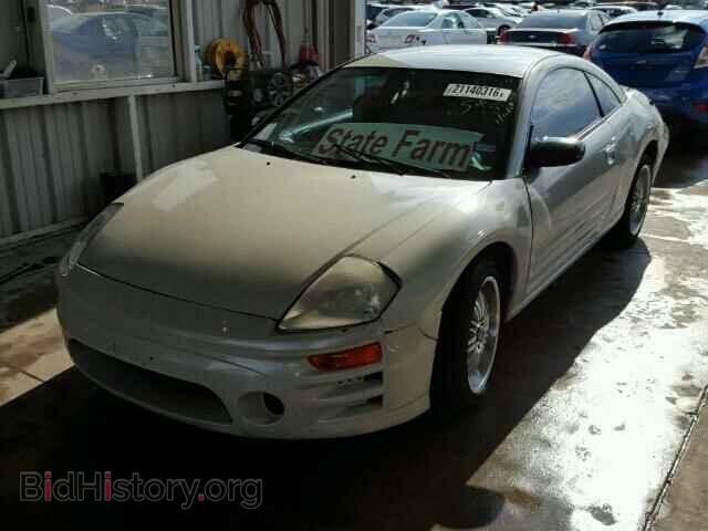 2002 MITSUBISHI ECLIPSE - VIN: 4A3AC34G52E098353 - Фото 2