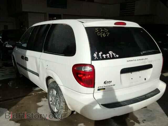 2007 DODGE CARAVAN - VIN: 1D4GP24E17B141656 - Фото 3