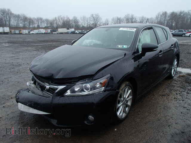 2011 LEXUS CT 200 - VIN: JTHKD5BH7B2045780 - Фото 2