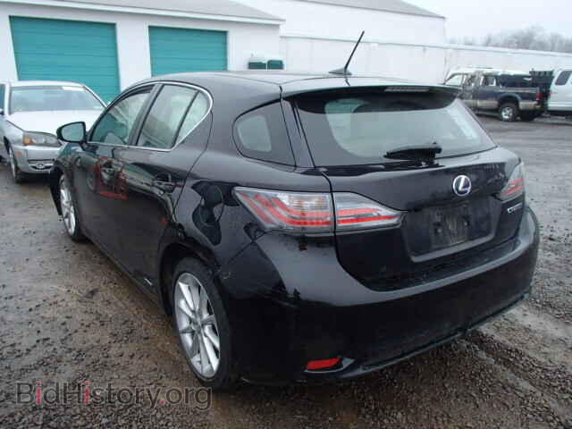 2011 LEXUS CT 200 - VIN: JTHKD5BH7B2045780 - Фото 3