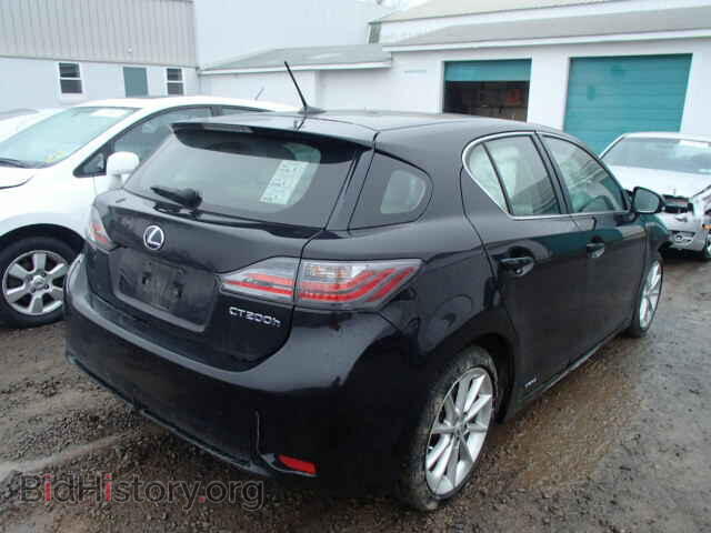 2011 LEXUS CT 200 - VIN: JTHKD5BH7B2045780 - Фото 4
