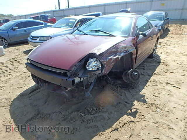 2004 MITSUBISHI ECLIPSE - VIN: 4A3AC44G64E033195 - Фото 2