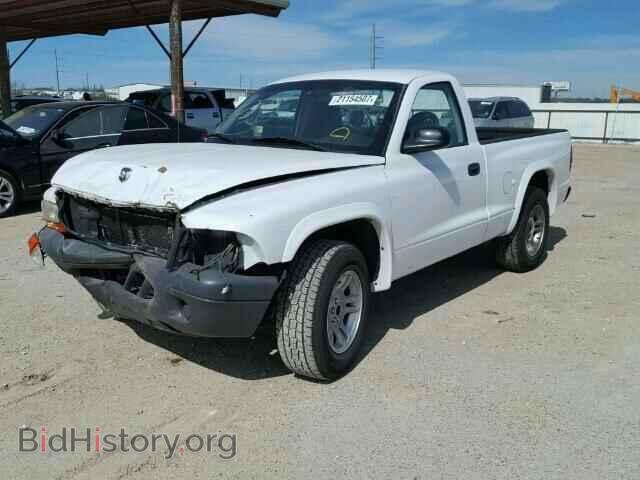 2004 DODGE DAKOTA - VIN: 1D7FL16K44S585908 - Фото 2