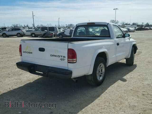 2004 DODGE DAKOTA - VIN: 1D7FL16K44S585908 - Фото 4