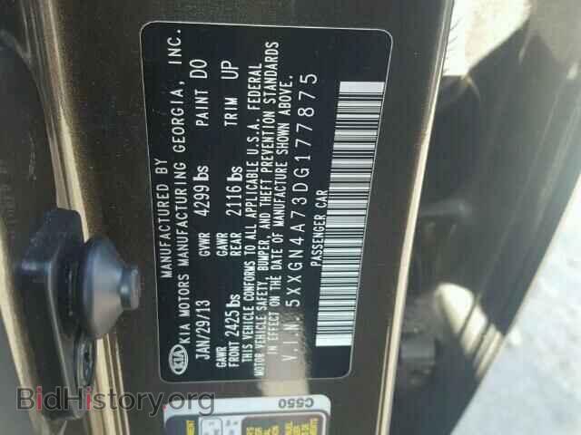 2013 KIA OPTIMA - VIN: 5XXGN4A73DG177875 - Photo 10