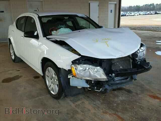 Фотография 1C3CDZAB7CN216848 - DODGE AVENGER 2012