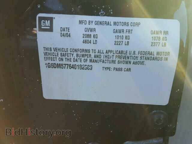 2004 Cadillac CTS (VIN 1G6DM577640182589) — фото 10 из 10