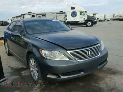2008 Lexus LS460 LS 460, зеленый — VIN JTHBL46F685055150, Copart