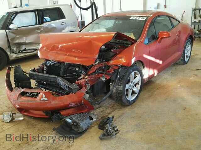 2007 MITSUBISHI ECLIPSE - VIN: 4A3AK24F07E014676 - Фото 2
