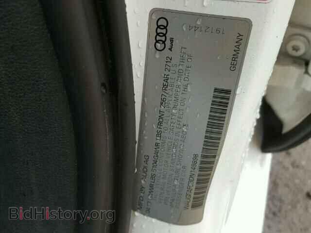 2013 AUDI A6 - VIN: WAUGFAFC3DN149898 - Photo 10