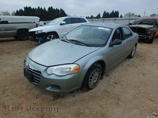 2005 CHRYSLER SEBRING - VIN: 1C3EL46X65N686407 - Фото 2