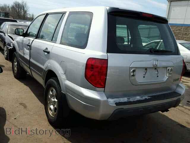 2005 HONDA PILOT - VIN: 2HKYF18125H509344 - Фото 3