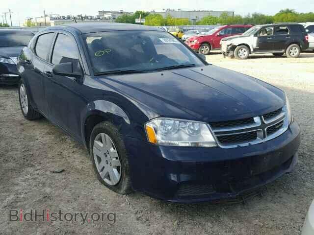 Photo 1C3CDZAB6DN725217 - DODGE AVENGER 2013