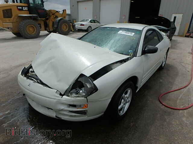 2002 MITSUBISHI ECLIPSE - VIN: 4A3AC34G82E092210 - Фото 2