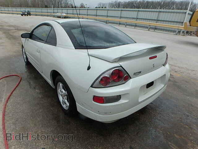 2002 MITSUBISHI ECLIPSE - VIN: 4A3AC34G82E092210 - Фото 3