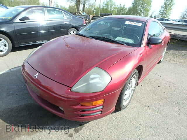 2002 MITSUBISHI ECLIPSE - VIN: 4A3AC54HX2E038833 - Фото 2