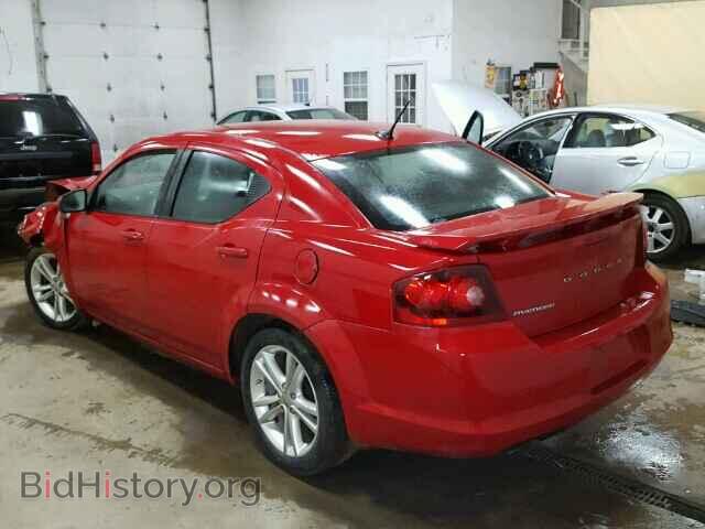 2012 DODGE AVENGER - VIN: 1C3CDZEG8CN117073 - Фото 3