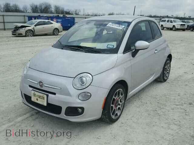 2013 FIAT 500 - VIN: 3C3CFFBR2DT664758 - Фото 2