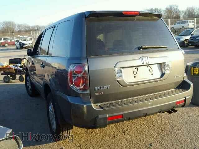 2007 HONDA PILOT - VIN: 2HKYF18137H526768 - Фото 3