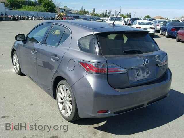 2012 LEXUS CT 200 - VIN: JTHKD5BH5C2103161 - Фото 3
